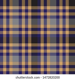 Colourful Classic Modern Plaid Tartan Seamless Print Pattern
