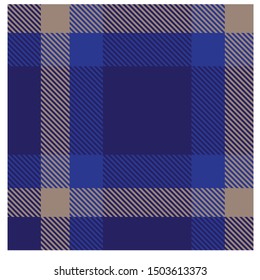 Colourful Classic Modern Plaid Tartan Seamless Print/Pattern in Vector - This is a classic plaid(checkered/tartan) pattern suitable for shirt printing, jacquard patterns, backgrounds, textiles