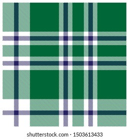 Colourful Classic Modern Plaid Tartan Seamless Print/Pattern in Vector - This is a classic plaid(checkered/tartan) pattern suitable for shirt printing, jacquard patterns, backgrounds, textiles