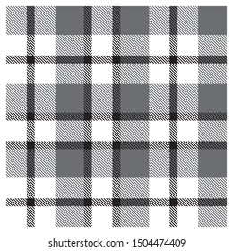 Colourful Classic Modern Plaid Tartan Seamless Print/Pattern in Vector - This is a classic plaid(checkered/tartan) pattern suitable for shirt printing, jacquard patterns, backgrounds, textiles