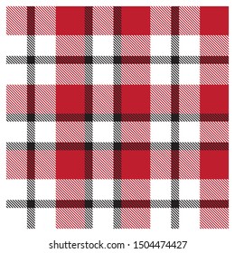 Colourful Classic Modern Plaid Tartan Seamless Print/Pattern in Vector - This is a classic plaid(checkered/tartan) pattern suitable for shirt printing, jacquard patterns, backgrounds, textiles