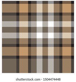 Colourful Classic Modern Plaid Tartan Seamless Print/Pattern in Vector - This is a classic plaid(checkered/tartan) pattern suitable for shirt printing, jacquard patterns, backgrounds, textiles