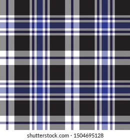 Colourful Classic Modern Plaid Tartan Seamless Print/Pattern in Vector - This is a classic plaid(checkered/tartan) pattern suitable for shirt printing, jacquard patterns, backgrounds