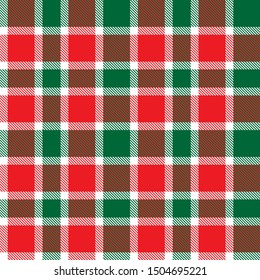 Colourful Classic Modern Plaid Tartan Seamless Print/Pattern in Vector - This is a classic plaid(checkered/tartan) pattern suitable for shirt printing, jacquard patterns, backgrounds