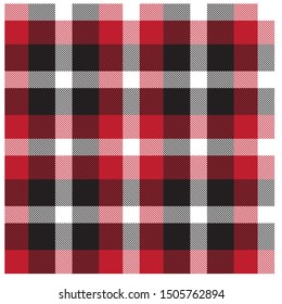 Colourful Classic Modern Plaid Tartan Seamless Print/Pattern in Vector - This is a classic plaid(checkered/tartan) pattern suitable for shirt printing, jacquard patterns, backgrounds and textiles