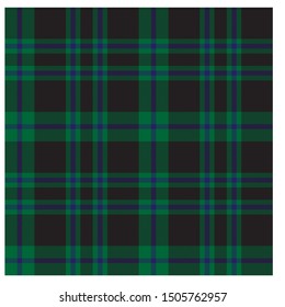 Colourful Classic Modern Plaid Tartan Seamless Print/Pattern in Vector - This is a classic plaid(checkered/tartan) pattern suitable for shirt printing, jacquard patterns, backgrounds and textiles