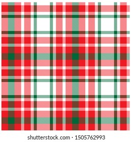 Colourful Classic Modern Plaid Tartan Seamless Print/Pattern in Vector - This is a classic plaid(checkered/tartan) pattern suitable for shirt printing, jacquard patterns, backgrounds and textiles
