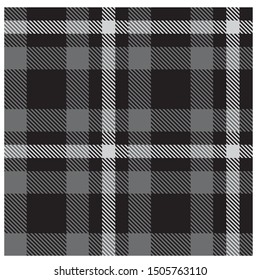 Colourful Classic Modern Plaid Tartan Seamless Print/Pattern in Vector - This is a classic plaid(checkered/tartan) pattern suitable for shirt printing, jacquard patterns, backgrounds and textiles