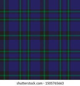 Colourful Classic Modern Plaid Tartan Seamless Print/Pattern in Vector - This is a classic plaid(checkered/tartan) pattern suitable for shirt printing, jacquard patterns, backgrounds and textiles