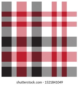Colourful Classic Modern Plaid Tartan Seamless Print/Pattern in Vector - This is a classic plaid(checkered/tartan) pattern suitable for shirt printing, jacquard patterns, backgrounds
