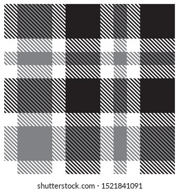 Colourful Classic Modern Plaid Tartan Seamless Print/Pattern in Vector - This is a classic plaid(checkered/tartan) pattern suitable for shirt printing, jacquard patterns, backgrounds