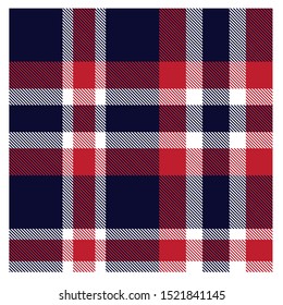 Colourful Classic Modern Plaid Tartan Seamless Print/Pattern in Vector - This is a classic plaid(checkered/tartan) pattern suitable for shirt printing, jacquard patterns, backgrounds