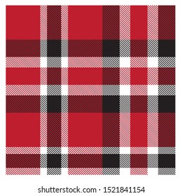 Colourful Classic Modern Plaid Tartan Seamless Print/Pattern in Vector - This is a classic plaid(checkered/tartan) pattern suitable for shirt printing, jacquard patterns, backgrounds