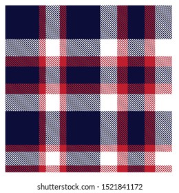 Colourful Classic Modern Plaid Tartan Seamless Print/Pattern in Vector - This is a classic plaid(checkered/tartan) pattern suitable for shirt printing, jacquard patterns, backgrounds