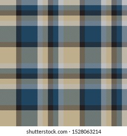 Colourful Classic Modern Plaid Tartan Seamless Print/Pattern in Vector - This is a classic plaid(checkered/tartan) pattern suitable for shirt printing, fabric, textiles, jacquard patterns, backgrounds