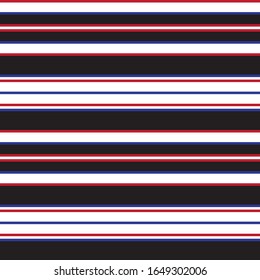Colourful Classic Modern Stripe Pattern for shirt printing, textiles, jersey, jacquard patterns, backgrounds, websites