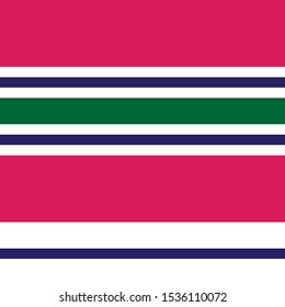 Colourful Classic Modern Stripe Seamless Print/Pattern in Vector - This is a classic horizontal striped pattern suitable for shirt printing, textiles, jersey, jacquard patterns, backgrounds, websites