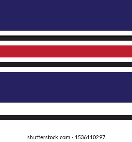 Colourful Classic Modern Stripe Seamless Print/Pattern in Vector - This is a classic horizontal striped pattern suitable for shirt printing, textiles, jersey, jacquard patterns, backgrounds, websites