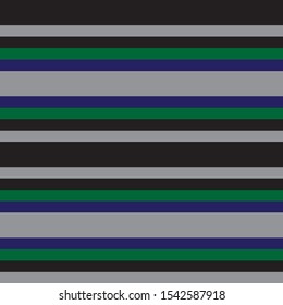Colourful Classic Modern Stripe Seamless Pattern in Vector - This is a classic horizontal striped pattern suitable for shirt printing, textiles, jersey, jacquard patterns, backgrounds, websites