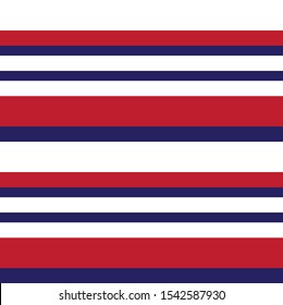 Colourful Classic Modern Stripe Seamless Pattern in Vector - This is a classic horizontal striped pattern suitable for shirt printing, textiles, jersey, jacquard patterns, backgrounds, websites