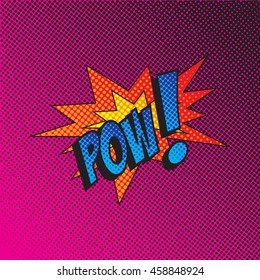 Colourful Comic Book Style Explosion Vector Stock Vector (Royalty Free ...