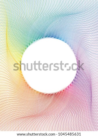 colourful connecting lines
