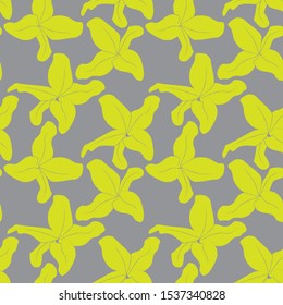 Colourful Decorative Botanical Floral Print in Vector- For prints, patterns, backgrounds, websites, wallpaper, crafts
