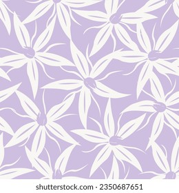 Diseño de patrones sin costura floral colorido para textiles de moda, gráficos, fondos y artesanías