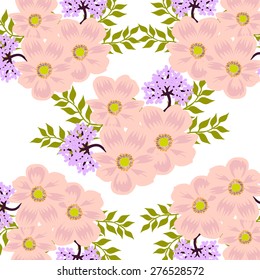 Colourful flower background
