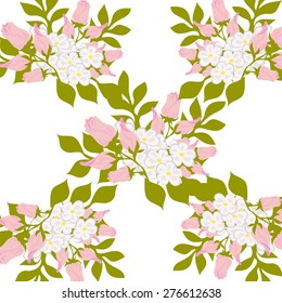Colourful flower background