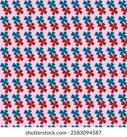 a colourful flower pattern design
