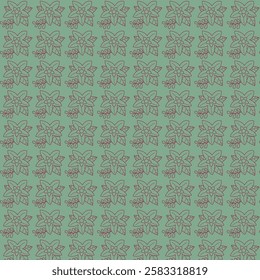 a colourful flower pattern design