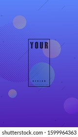Colourful geometric background. Abstract gradient background design for banner, poster.