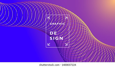 Colourful geometric background. Fluid shapes composition. Abstract background with purple and blue gradient. curvy, wavy, fluid, flowing, irregular shapes. suitable for background, landing page.