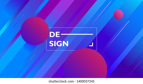 Colourful geometric background. Fluid shapes composition. Abstract background with purple and blue gradient. curvy, wavy, fluid, flowing, irregular shapes. suitable for background, landing page.