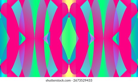 Colorido resplandor estético abstracto gradiente línea arte forma Fondo de pantalla patrón de fondo