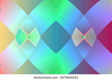 colourful glow aesthetic abstract gradient line art shape wallpaper background pattern