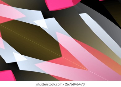 Colorido resplandor estético abstracto gradiente línea arte forma Fondo de pantalla patrón de fondo	
