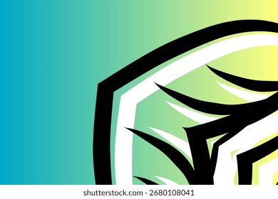 colourful glow aesthetic abstract gradient line art shape wallpaper background pattern	