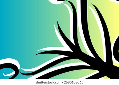 Colorido resplandor estético abstracto gradiente línea arte forma Fondo de pantalla patrón de fondo	