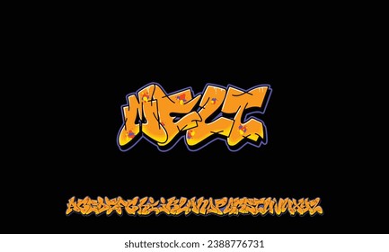 Colourful Graffiti Font, this font can be used for logos and it looks perfect for short phrases and taglines