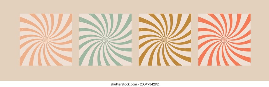 Colourful grunge retro burst vector. Vintage summer, circus and carnival background.