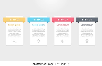 Vector Illustration Infographic Design Template Icons Stock Vector ...