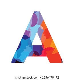 A colourful initials company logo