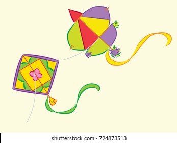 colourful kites 