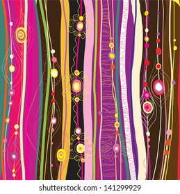 Colourful line background.Strips background.