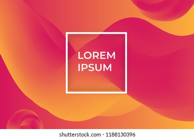 Colourful liquid covers. Bright colors mixture. vector illustrator