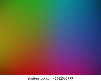 Colourful, liquid gradient with a defocused look, creating a soft, vibrant background ideal for vector art, posters, or digital designs.