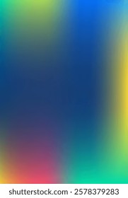 Colourful, liquid gradient with a defocused look, creating a soft, vibrant background ideal for vector art, posters, or digital designs.