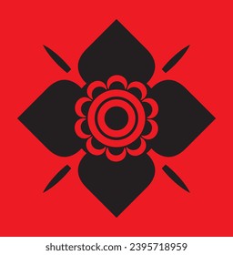 colourful mandala art and design